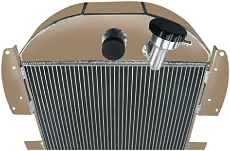 4 Row Aluminum Radiator For 1935-1936 Chevy Master Deluxe Truck/Pickup/Standard Truck 3.4L l6 GAS