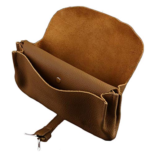 Bolsa para tabaco y pipa de cuero duradero para conservar frescura
