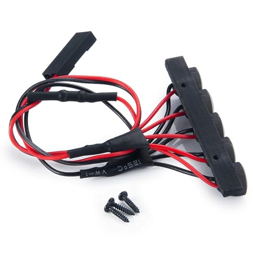 Faro de Techo RC Car Lamp de Alta Resistencia para Axial SCX24 Bronco 2