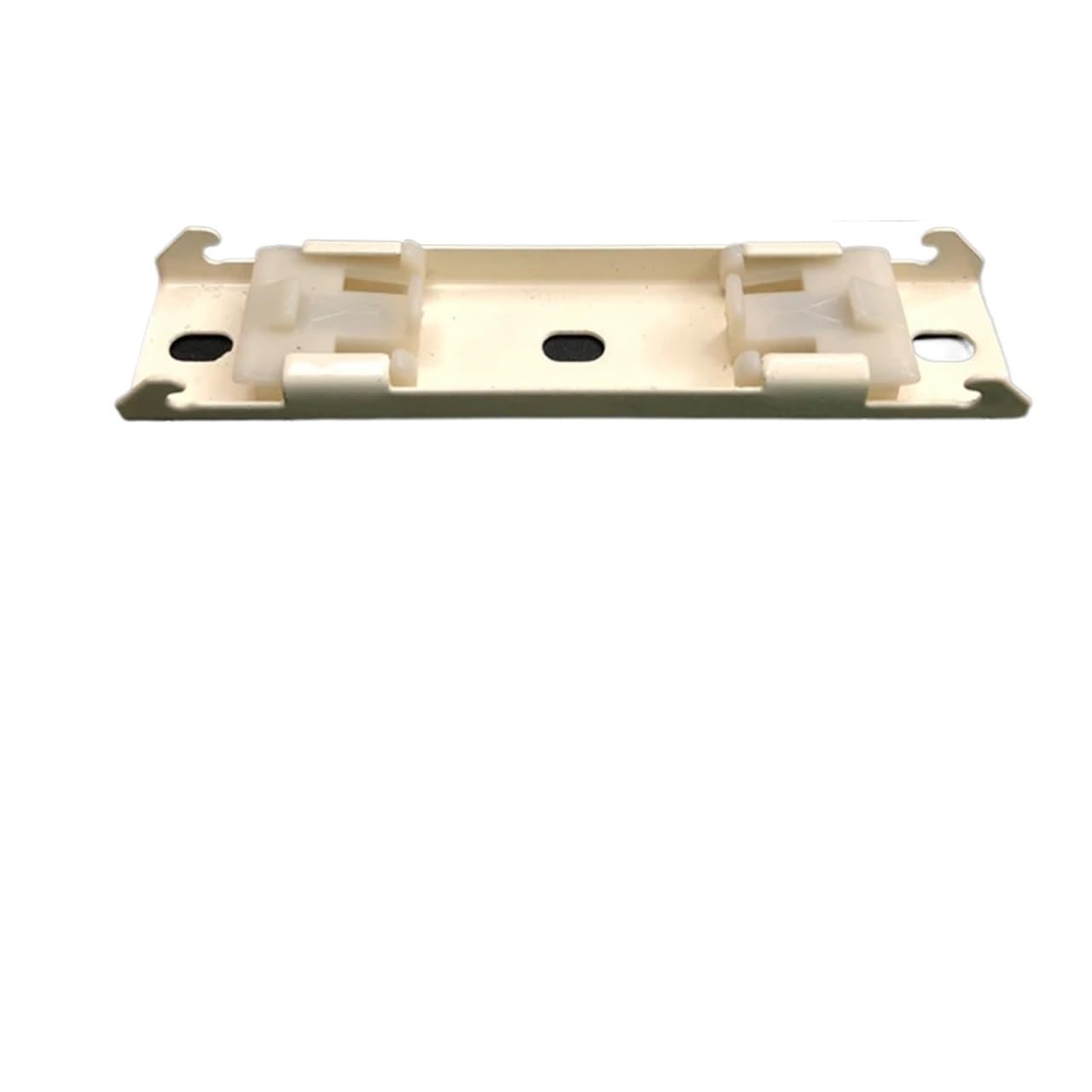 Curtain Rail Track Pulley, Curtain Rail Track Pulley And Runner Gliders 10pcs Screws Side Mount Bracket Clamping(10x Dual. Mount)