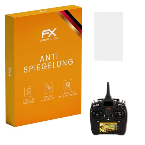 atFoliX Screen Protector compatible with Spektrum iX12 Screen Protection Film, anti-reflective and shock-absorbing FX Protector Film (3X)
