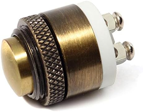 EsportsMJJ 16mm Momentary Brass Metal Push Button Door Bell Switch