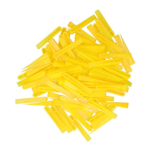 100Pcs Reusable Leveling Wedges, Tile Leveling System Wedges for Tile Leveler Installation