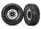  Traxxas 8272X Felgen & Reifen, montiert (TRX-4 Satin beadlock mit Canyon