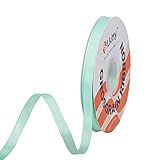 【Proceso de producción】 La cinta de grosgrain de doble cara de alta calidad está hecha de material de protección ambiental verde seda cruda 100% fibra de poliéster, que le brinda una buena textura y es la mejor opción para hacer artículos exquisitos.