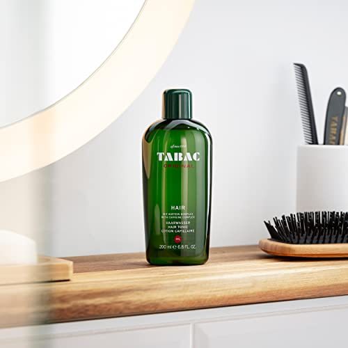 Foto von Tabac® Original | Haarwasser Oil - belebt die Kopfhaut - macht trockenes Haar weich und geschmeidig - Original Seit 1959 | 200ml