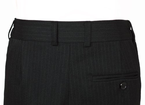 Spring Notion Big Boys' 5 Piece Pinstripe Vest Set With Necktie And Bowtie Pink 14 #TOP4