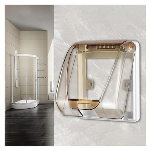 Caja impermeable para enchufes exterior tipo 86 con protector de interruptor en pack de 20 4