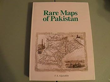 Hardcover Rare maps of Pakistan Book