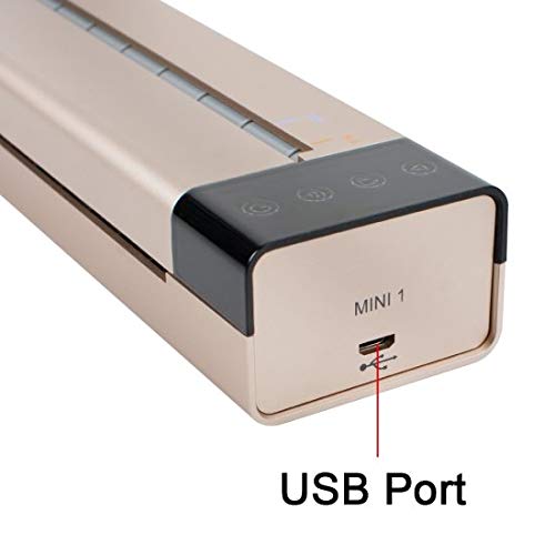 Fencia Transfer Stencil Machine, Portable Office Mini Bluetooth Thermal Copier Printer Machine, Easy to Use, Fast Printing Speed US Shipping - Thumbnail 4