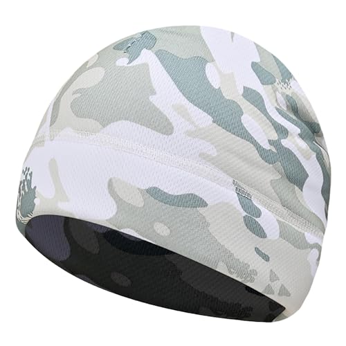 KINROCO Tactical Fleece Hat Camouflage Beanie Mens and Womens Warm Airsoft Caps Autumn Winter(Size:52-60cm/20.5-23.6in,Color:ACU)