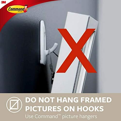 Command 17081BN-ES Medium Brushed Nickel Hook
