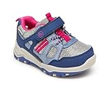 Stride Rite 360 Girls Artin 2.0 Athletic Sneaker, Blue/Pink, 12 Little Kid
