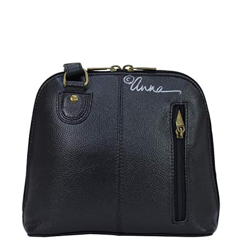 Anna by Anuschka Leather Small Multi Compartment Zip-Around Organizer2