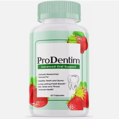 Prodentim for Gums and Teeth Health Dental Formula 60 Capsules (1 Pack)