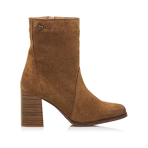 MTNG Botines de Piel con Cremallera Cover