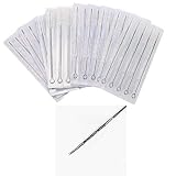Tattoo Needles,50pcs Disposable Bugpin Needles Premium Quality Tattoo Needle Liners 7RL Tattoo Needl