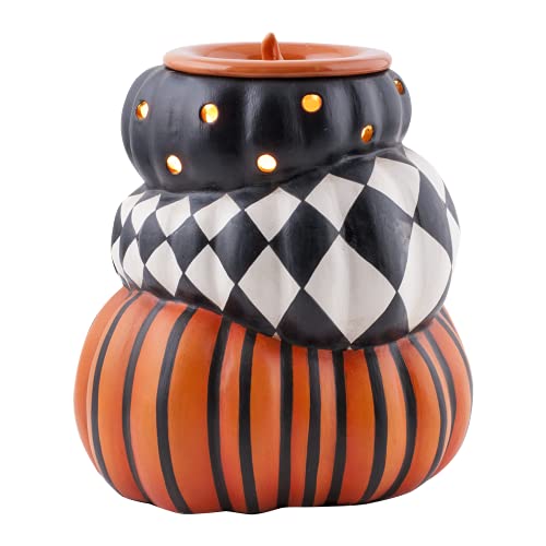 ScentSationals Tabitha Pumpkins Halloween Wax Warmer for Scented Wax Melts