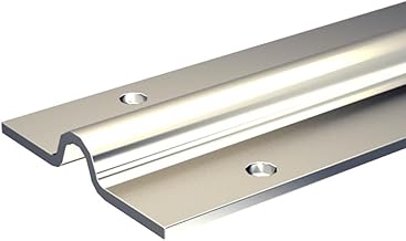 Screw-on Rail 1.95 m for Round Groove Roller Diameter 12 mm - Sliding Gate 400 kg Max