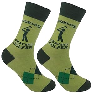 FUNATIC Funny Outdoor Themed Socks for Men Women – Novelty Gifts For Golfing, Fishing, Hunting, Bigfoot, Pickleball, and More