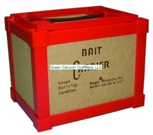 Magic Bait 7x7x6-Inch Carrier, Red