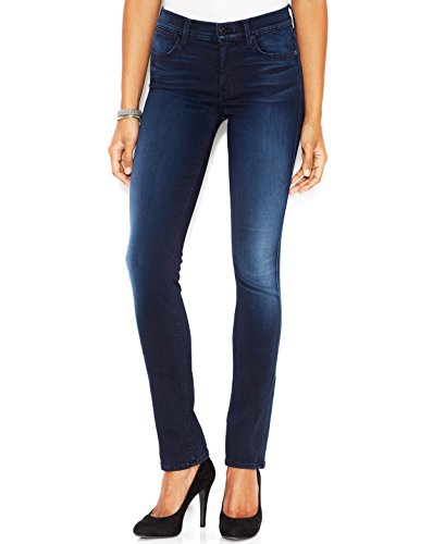 7 For All Mankind Women's Modern Straight Legging Jean In Slim Illusion Second Skin