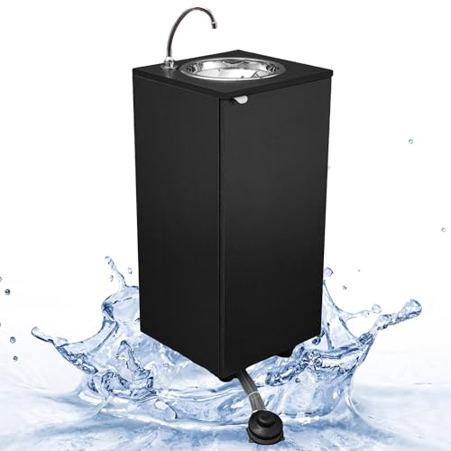 Lavabo portable autonome sans arrivée d'eau avec kit eau chaude intégré