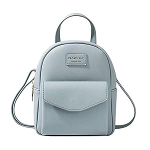 Aomiduo Mini-rugzak dames, kleine schoudertassen, handtas, portefeuille