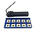 CNC Lathe Turning Tool Holder MSDNN1616H12 With 10Pcs SNMG120404 Carbide Inserts, 16Mm Shank Diameter, 100Mm Shank Length, Carbon Steel Body For Industrial Metalworking