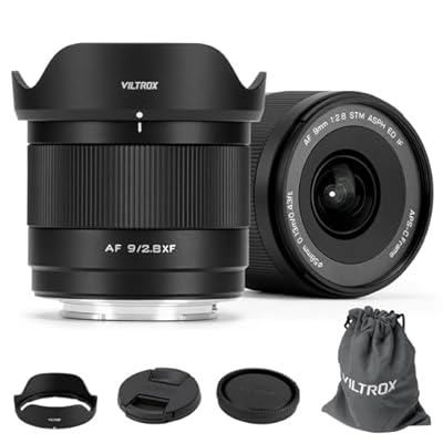 VILTROX 9mm F2.8 Air con Montura XF Lente para Cámara para Fuji X APS-C Lente Ultra Gran Angular con Autofoco para Fujifilm con Montura X X-S20 X-T5 X-T50 X-T30II X-H2S X-H2 X-S10 X-E5 X-M5 X-T4 | Ya disponible en tu tienda friki favorita! En mundofriki.es!