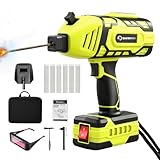 SakerNeo Portable Handheld Welding Machine 110V with IGBT Inverter, 5-Level Adjustable Current 20-120A, Compact Lightweight Design for Stick Welder, DIY Projects, and Professional Use (GREEN)