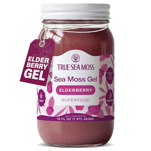 TrueSeaMoss Elderberry Infused Gel