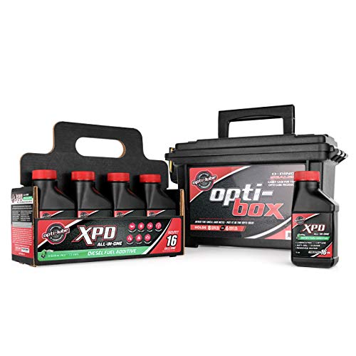Opti-Lube XPD All-Season Diesel Fuel Additive - 4oz Bottles (8 Pack with Opti-Box)