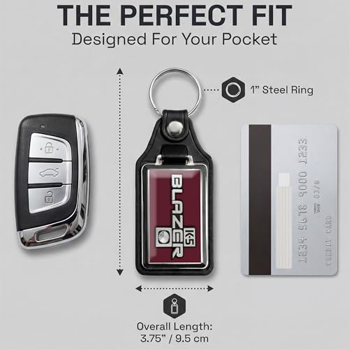 Image of Brotherhood Car Key Chain for K5 Blazer - Classic Models Keychain for Men and Women Gift Key Ring
