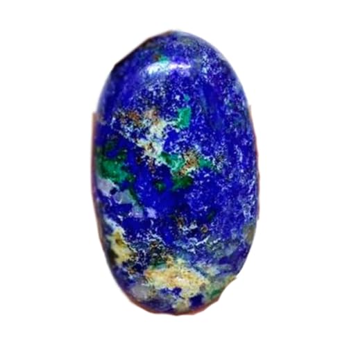 Gemme azurite malachite naturelle, cabochon ovale parfait pour créer un cadeau personnalisé unique