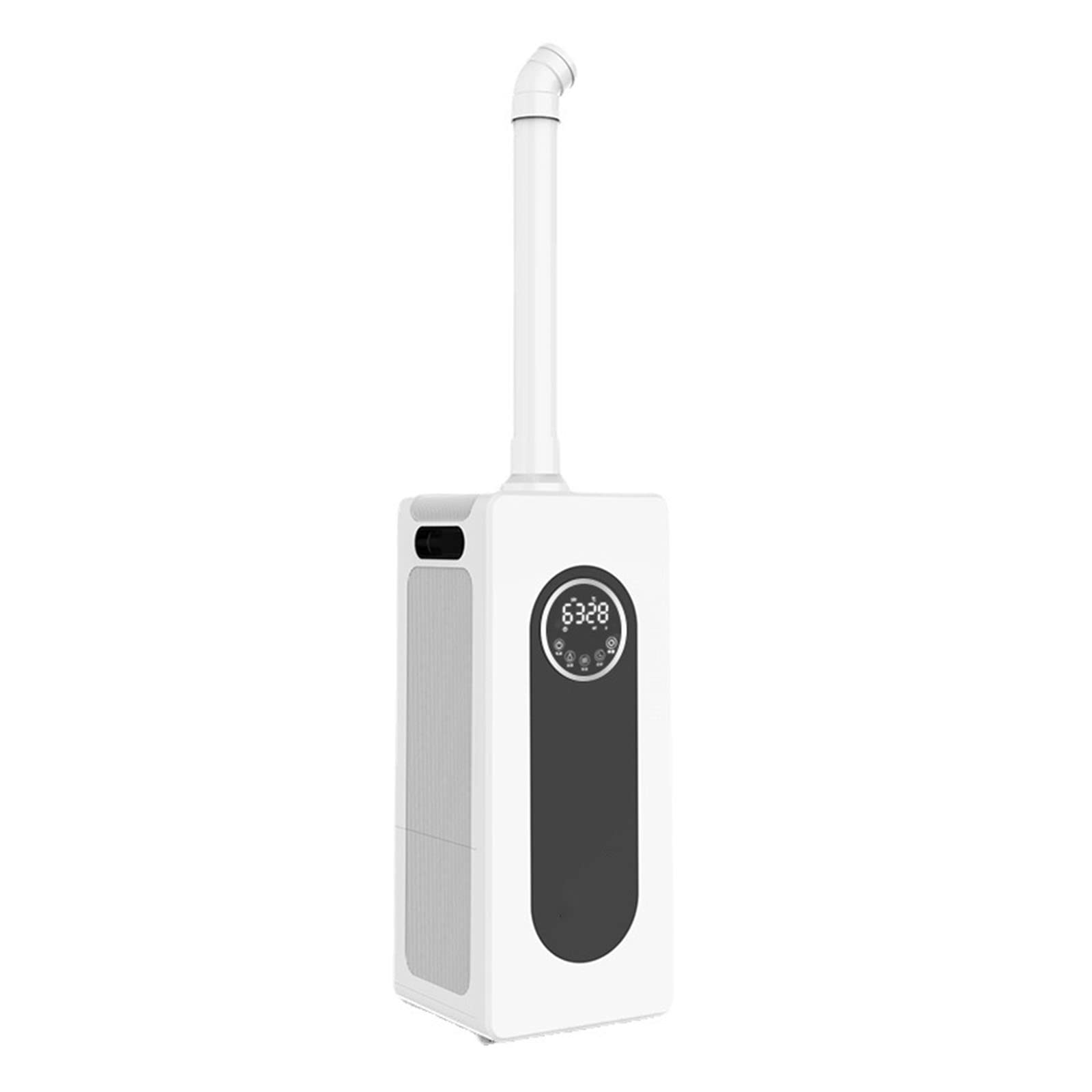 Umidificatore industriale Grande umidificatore da pavimento silenzioso Spruzzatore di conservazione con sensore di umidità integrato Riempimento superiore Umidità costante intelligente Umidità perso