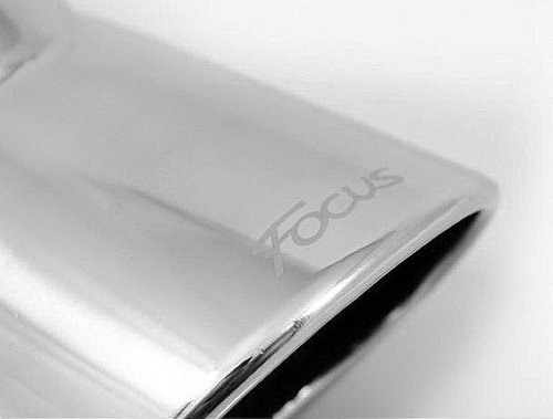 New Fashion Car Components Chrome Stainless Steel Exhaust Muffler Tip Pipes Fit For Ford Focus 2012-2013 #TOP4