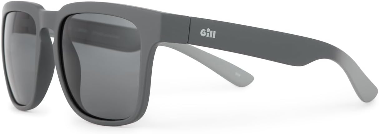 Gill Lumina Sunglasses - Floating Frame Technology & Polarized Lens for Reduced Glare 100% UV400 Protection (Ash)