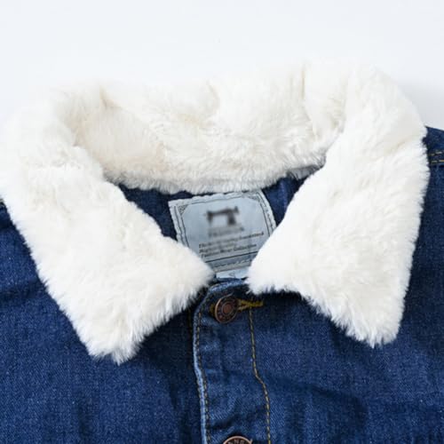 Image of Fashion Mens Denim Trucker Jackets Slim Fit Mens Jeans Jacket Cotton Outwear Coat Long Sleeve Plus Size Male