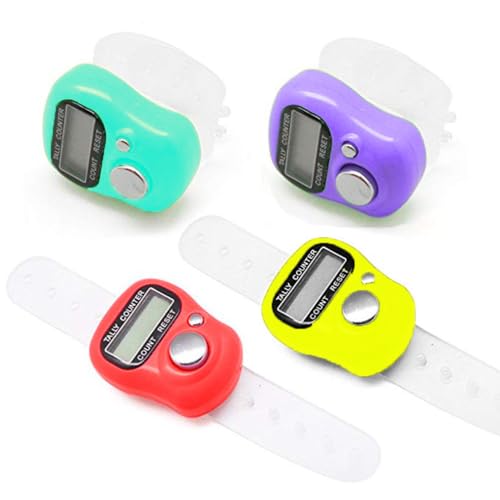 image for TESEAS Electronic Finger Counter, Mini LCD Digital Display Hand Tally 