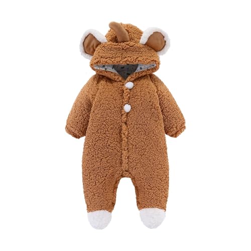 Combinaison de neige bébé en coton polaire pour ski et hiver