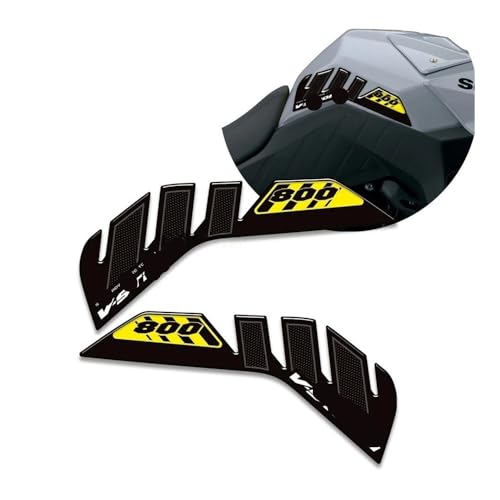 Pad de réservoir V-Strom 800DE : kit de protections latérales antiglisse - 7
