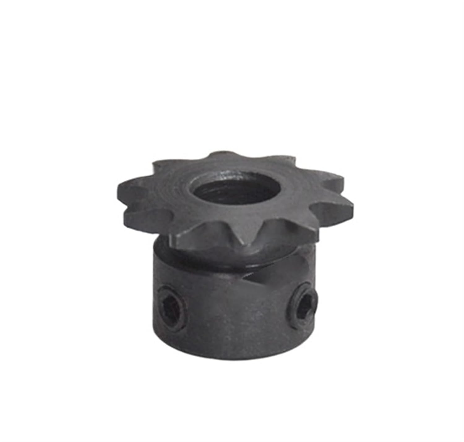 High Precision Motor Spur Gear 1pcs 9T 10T 04C Sprockets for Roller Chain 9 10 Tooth Steel Gear Industrial Drive Sprocket Bore 5 6 6.35 8 10mm(10 Teeth-Bore 5mm)