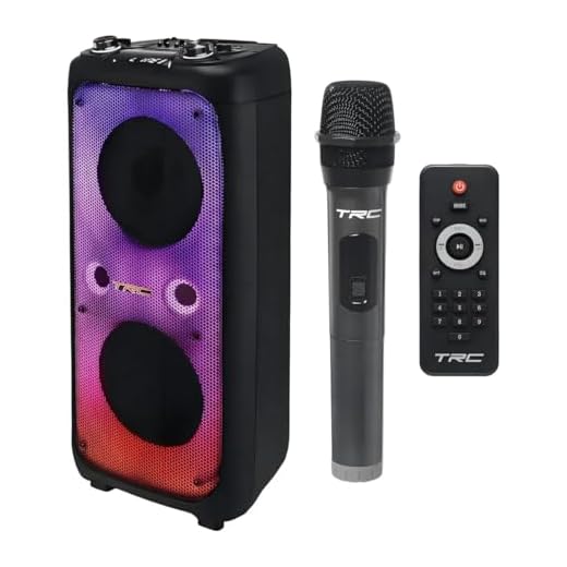 TRC Caixa de Som Amplificadora - 1700W de Potência CT 1700