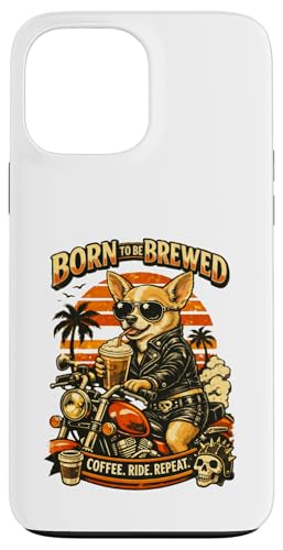 �o�C�N�ŃR�[�q�[�����ރ`���� DIGOR �X�}�z�P�[�X iPhone 13 Pro Max �p