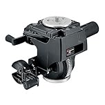 Manfrotto 400 Studio Geared Head, Camera Tripod Head, 3-Axis Movement, High Precision, Photography Equipment, Camera, Content Creation, Vlogging , Black
