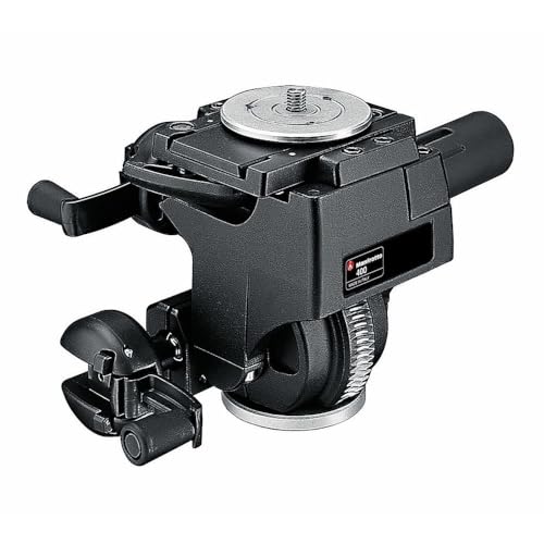 Manfrotto 400 Super Pro Rotule à crémaillère avec Plateau Rapide 400Pl Noir