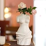 Jarrones de cerámica para mujer, diseño de diosa Venus para flores secas, mesas de oficina en casa, centros de mesa, bodas, fiestas, decoraciones de vacaciones