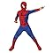 RUBIE'S Marvel Officiel - Déguisement Enfant Classique Spider-Man - Taille 3-4 ans - Costume Complet Combinaison avec Masque et Couvre-Chaussures. Idée Cadeau Carnaval, Halloween, Anniversaire