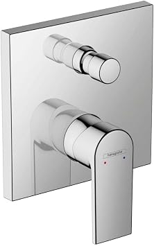 hansgrohe Vernis Shape Single Lever Bath Mixer for Concealed Installation, Chrome, 71468000